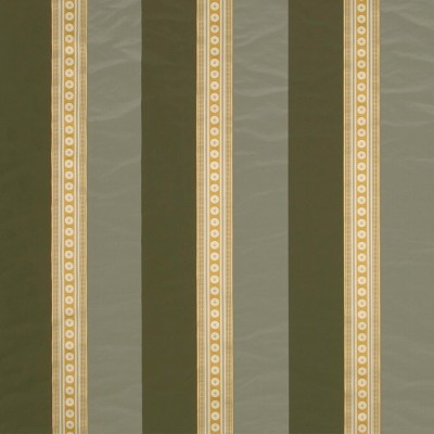 Фото Ткань портьерная с рисунком - Полоски - стиль Европейский - Зеленые - Купить в Интернет-магазине