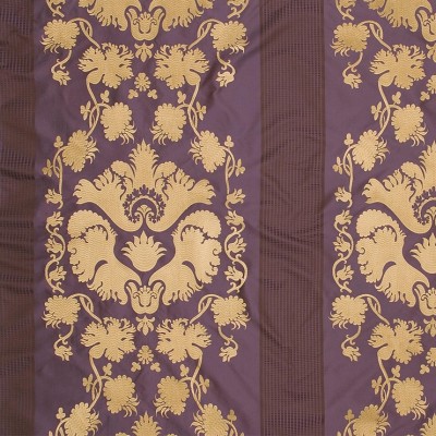 Фото Ткань портьерная с рисунком - Орнамент - стиль Европейский - Фиолетовый - Купить в Интернет-магазине