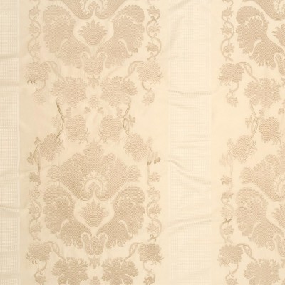 Фото Ткань портьерная с рисунком - Орнамент - стиль Европейский - Кремовый - Купить в Интернет-магазине