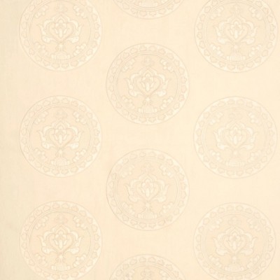 Фото Ткань портьерная с рисунком - Орнамент - стиль Европейский - Кремовый - Купить в Интернет-магазине