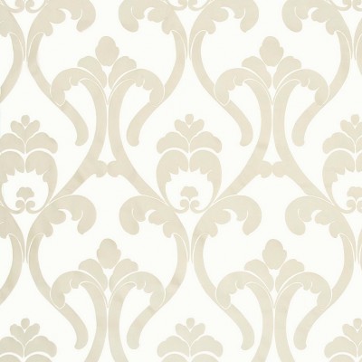 Фото Ткань портьерная с рисунком - Орнамент - стиль Европейский - Кремовый - Купить в Интернет-магазине