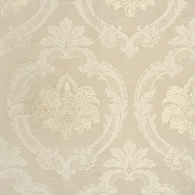 Фото Ткань портьерная с рисунком - Дамаск - стиль Европейский - Кремовый - Купить в Интернет-магазине