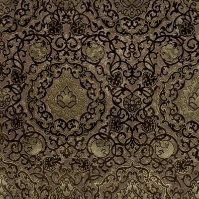 Фото Ткань портьерная с рисунком - Орнамент - стиль Европейский - Зеленый - Купить в Интернет-магазине