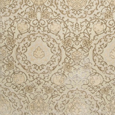 Фото Ткань портьерная с рисунком - Орнамент - стиль Европейский - Кремовый - Купить в Интернет-магазине