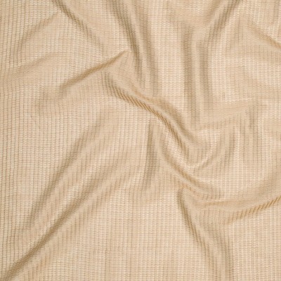 Фото Ткань портьерная однотонная - Лен - стиль Современный - Бежевый - Купить в Интернет-магазине