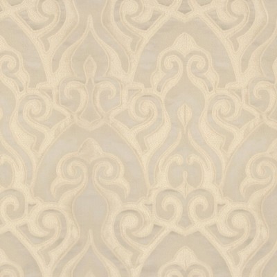 Фото Ткань портьерная с рисунком - Орнамент - стиль Современный - Кремовый - Купить в Интернет-магазине