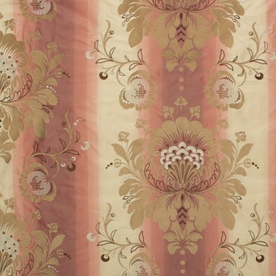 Фото Ткань портьерная с рисунком - Орнамент - стиль Европейский - Розовый - Купить в Интернет-магазине