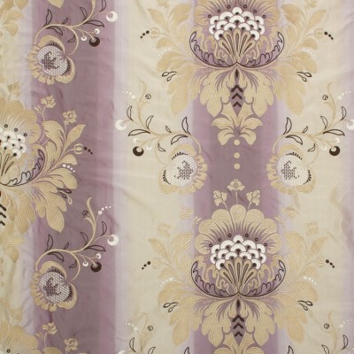 Фото Ткань портьерная с рисунком - Орнамент - стиль Европейский - Фиолетовый - Купить в Интернет-магазине
