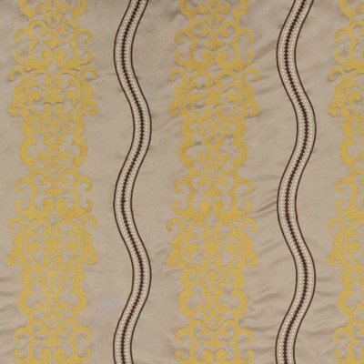 Фото Ткань портьерная с рисунком - Орнамент - стиль Европейский - Коричневый - Купить в Интернет-магазине