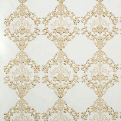 Фото Ткань тюлевая и вуаль - Ткань тюлевая с рисунком - стиль Европейский - Белая - Купить в Интернет-магазине