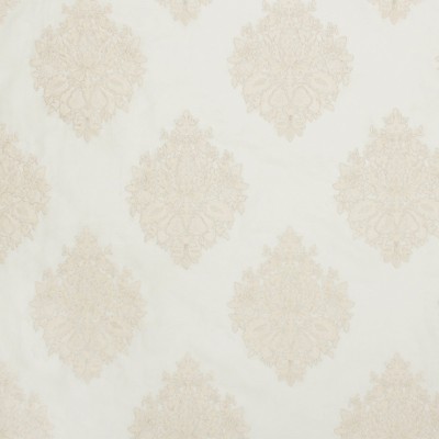 Фото Ткань портьерная с рисунком - Орнамент - стиль Европейский - Белый - Купить в Интернет-магазине