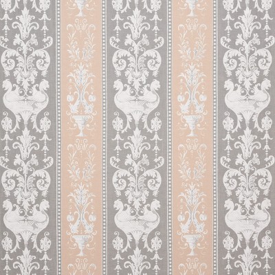 Фото Ткань тюлевая и вуаль - Ткань тюлевая с рисунком - стиль Английский - Светло-серая - Купить в Интернет-магазине