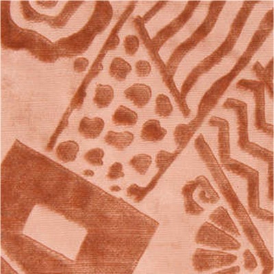 Фото Ткань портьерная однотонная - Бархат - стиль Европейский - Оранжевый - Купить в Интернет-магазине