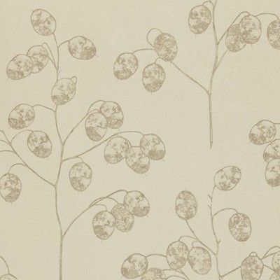 Фото Обои с рисунком - Растение - стиль Английская классика - Светло-коричневые - Купить в Интернет-магазине