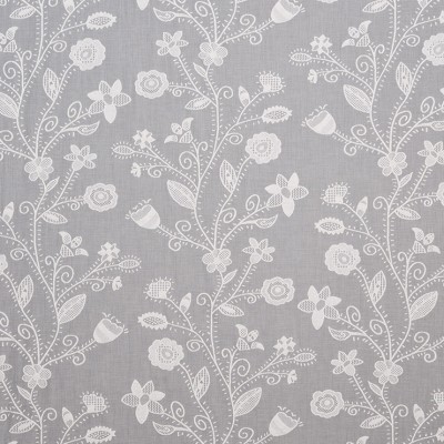 Фото Ткань тюлевая и вуаль - Ткань тюлевая с рисунком - стиль Английский - Белая - Купить в Интернет-магазине