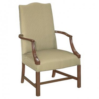 Фото Кресло на деревянной раме - стиль Американская классика - Для гостиной - Купить в Интернет-магазине