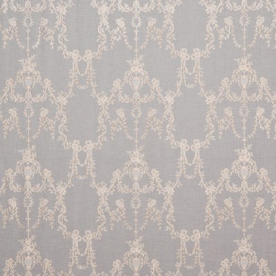 Фото Ткань тюлевая и вуаль - Ткань тюлевая с рисунком - стиль Английский - Бежевая - Купить в Интернет-магазине