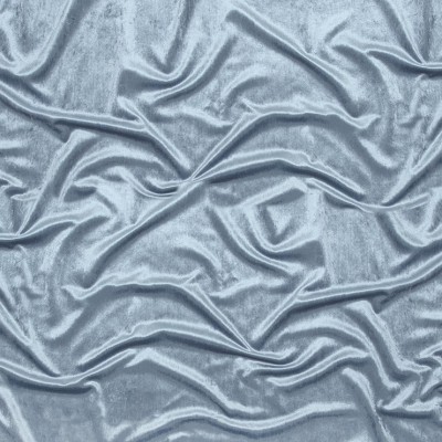 Фото Ткань портьерная однотонная - Бархат - стиль Современный - Голуба - Купить в Интернет-магазине