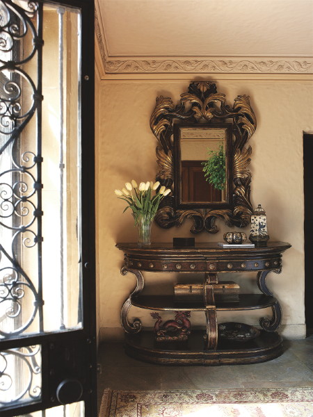 Фото Зеркало настенное - стиль Американская классика - Для гостиной - Купить в Интернет-магазине