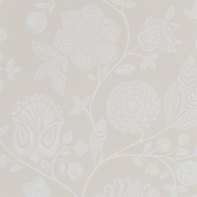 Фото Обои с рисунком - Цветы - стиль Английская классика - Кремовые - Купить в Интернет-магазине