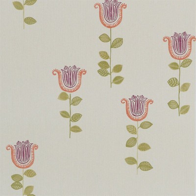 Фото Обои с рисунком - Цветы - стиль Английская классика - Кремовые - Купить в Интернет-магазине