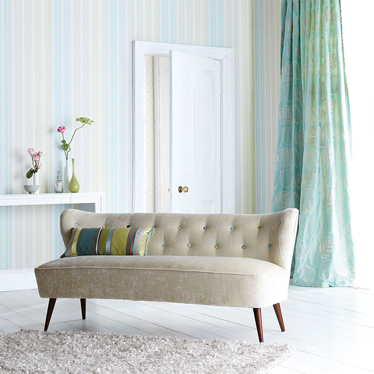 Фото Обои с рисунком - Полоски - стиль Английская классика - Розовые - Купить в Интернет-магазине Фото Обои с рисунком - Полоски - стиль Английская классика - Розовые - Купить в Интернет-магазине