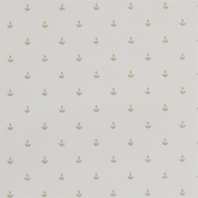 Фото Обои с рисунком - Мелкий принт - стиль Английская классика - Белые - Купить в Интернет-магазине