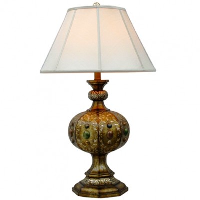 Фото Настольная лампа - стиль Американская классика - Керамическая - Купить в Интернет-магазине