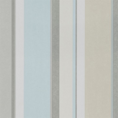 Фото Обои с рисунком - Полоски - стиль Английская классика - Голубы - Купить в Интернет-магазине
