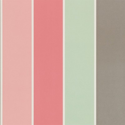 Фото Обои с рисунком - Полоски - стиль Современный - Розовые - Купить в Интернет-магазине