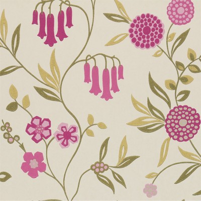 Фото Обои с рисунком - Орнамент - стиль Современный - Кремовые - Купить в Интернет-магазине