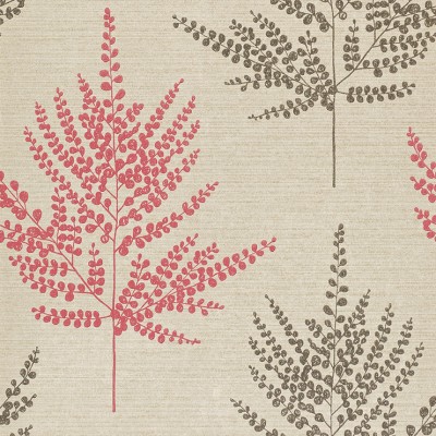 Фото Обои с рисунком - Растение - стиль Английская классика - Светло-коричневые - Купить в Интернет-магазине