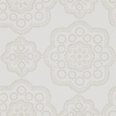 Фото Обои с рисунком - Орнамент - стиль Современный - Белые - Купить в Интернет-магазине