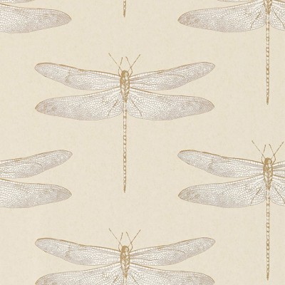 Фото Обои с рисунком - Крупный декор - стиль Английская классика - Кремовые - Купить в Интернет-магазине