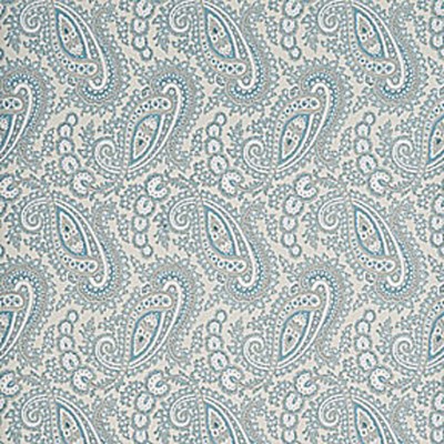 Фото Обои с рисунком - Пейсли - стиль Английская классика - Бирюзовые - Купить в Интернет-магазине