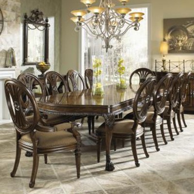 Фото Стол обеденный - стиль Американская классика - Для столовой - большие обеденные столы производства США - English Interiors - Belvedere - В наличии - Купить в Интернет-магазине
