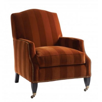 Фото Кресло обитое - стиль Гранд Салон - Для гостиной - удобное кресло производства США - Lillian August - Grand Salon - Купить в Интернет-магазине
