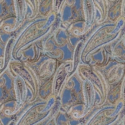 Фото Ткань портьерная с рисунком - Пейсли - стиль Английский - Купить в Интернет-магазине