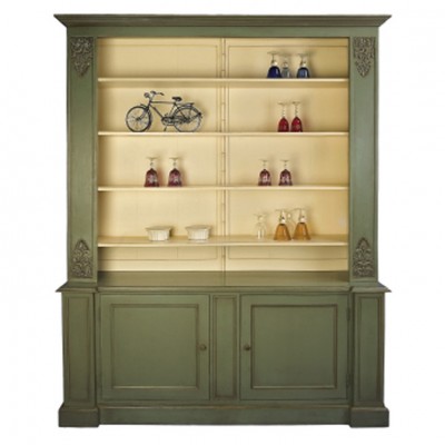 Фото Шкаф книжный/библиотека - стиль Прованс - Для кабинета - Купить в Интернет-магазине