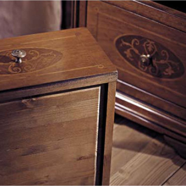 Фото Тумба прикроватная - стиль Европейская эклектика - Для спальни - Купить в Интернет-магазине