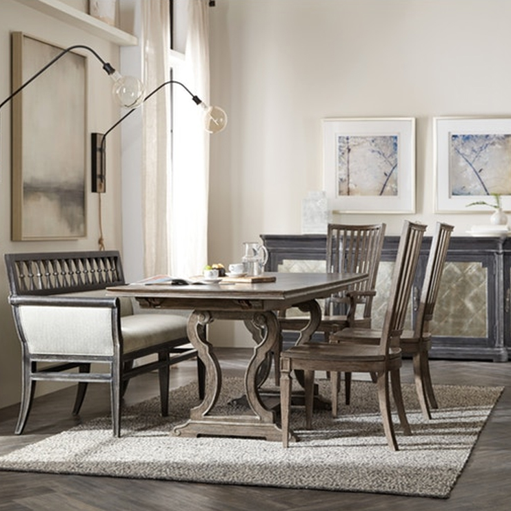 Фото Стол обеденный - стиль Современная классика - Для столовой - большие обеденные столы производства США - Hooker - Woodlands - Купить в Интернет-магазине Фото Стол обеденный - стиль Современная классика - Для столовой - большие обеденные столы производства США - Hooker - Woodlands - Купить в Интернет-магазине