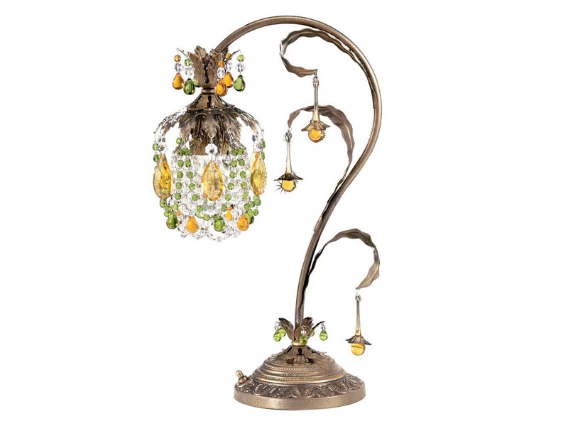 Фото Настольная лампа - стиль Американская классика - Хрустальная - Купить в Интернет-магазине