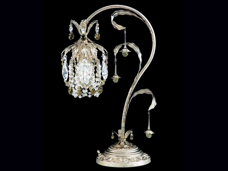 Фото Настольная лампа - стиль Американская классика - Хрустальная - Купить в Интернет-магазине
