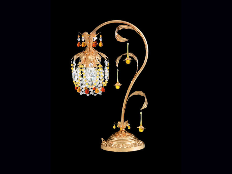 Фото Настольная лампа - стиль Американская классика - Хрустальная - Купить в Интернет-магазине