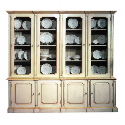 Фото Шкаф книжный/библиотека - стиль Прованс - Для кабинета - Купить в Интернет-магазине