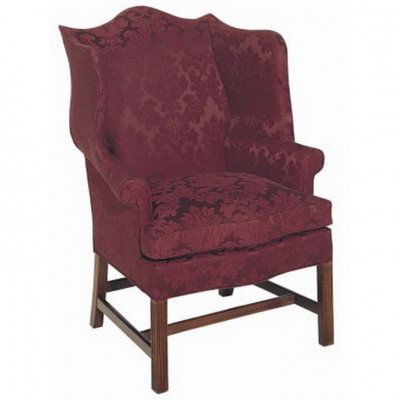 Фото Кресло обитое - стиль Американская классика - Для гостиной - удобное кресло производства США - Hickory Chair - James River - Купить в Интернет-магазине