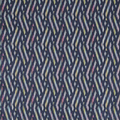 Фото Ткань портьерная с рисунком - Орнамент - стиль Современный - Синий - Купить в Интернет-магазине