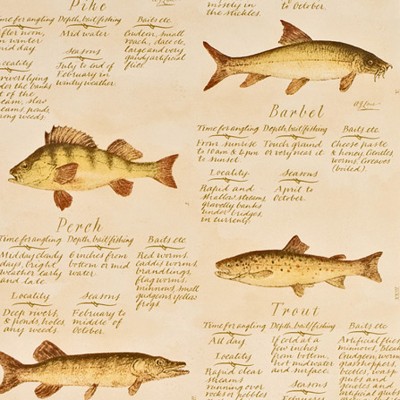 Фото Обои с рисунком - Крупный декор - стиль Английская классика - Бежевые - Купить в Интернет-магазине