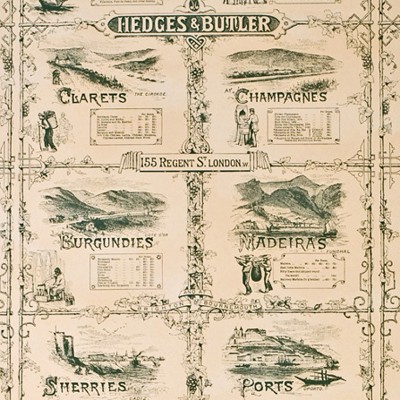 Фото Обои с рисунком - Крупный декор - стиль Английская классика - Бежевые - Купить в Интернет-магазине