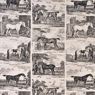 Фото Ткань портьерная с рисунком - Крупный декор - стиль Английский - Белый - Купить в Интернет-магазине